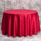 Qfdian  Thickened Circular Tablecloth for Hotel Restaurants Suitable for Parties European Jacquard Solid Color Durable Tablecloth Pad