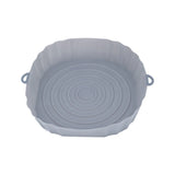 Qfdian Silicone Air Fryer Pads Oven Pans Fried Pizza Chicken Baskets Pads Square Round Replacement Pan Accessories Kitchen tools