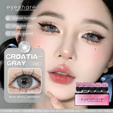 Qfdian 5pairs Daily Disposable Contacts Brown Natural Contact Lens for Eyes 14.2mm Normal Size Soft Lenses