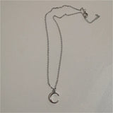 Qfdian  Kpop Vintage Goth Punk Heart Pendant Chain Pearl Metal Necklace For Women Collares Aesthetic Grunge EMO Jewelry Y2K Accessories