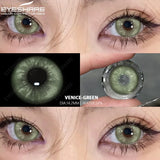 Qfdian 1pair/2pcs Colored Contact Lenses for Eyes Blue Contacts Purple Lenses Cosplay Contact Lenses Yearly Fashion Eye Lenses
