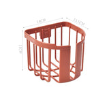 Qfdian Punch-free Toilet Paper Holder Bathroom Kitchen Tissue Box Wall-mounted Self-adhesive Storage Box Bathroom Bathroom Accessories