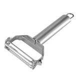 Qfdian Multifunctional Kitchen Peeler Vegetable Fruit Peeler Stainless Steel Durable Potato Slicer Household Shredder Carrot Peeler