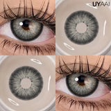 Qfdian  Color Contact Lenses Beauty Makeup Colorcon Fashion Blue Eyes Lenses Green Eyes Contact Natural Brown Lenses For Eyes