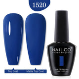 Qfdian  15ml UV Gel Nail Polish Semi Permanent Gel Varnish Enamel Brown Nail Gel Design Red Nails Art Nude Color Glitter Manicure