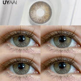 Qfdian  Beauty Color Contact Lenses Makeup Blue Lens Black Big Eye Lenses Color Contact Lenses Brown Natural Contact Lenses