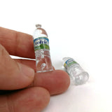 Qfdian  Hot Sale 1:12 Mini Simulation Mineral Water Bottle Resin Model Doll House Miniature Kids Gift Toys Home Decoration Accessories