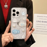 Qfdian Cartoon Cute Ocean Shell Small Fish Suitable For iPhone 11 12 13 14 15 16Pro Max Plus Soft Phone Case Coque Shockproof Protector
