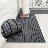Qfdian Carpet Modern Minimalist Square Flooring Polymer Anti Slip Rubber Backing Durable Fade Resistant Machine Washable Indoor Outdoor