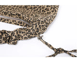 Qfdian Grunge Harajuku Leopard Shoulder Bags Luxury Design All Match Crossbody Bag Trend Casual Vintage Ins Women's Handbags Streetwear