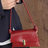Qfdian All Match Fashion Mini Square Bags Office Lady Luxury Design Chic Women Underarm Bag Trendy Chic Y2k Aesthetic Shoulder Handbags