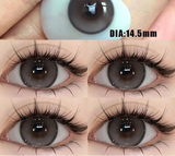 Qfdian 1 Pair Natural Contact Lenses for Eyes Myopia Prescription Fashion Eyes Color Lenses Makeup Beauty Yearly Fast Shipping