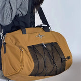 Qfdian  Vintage Y2k Aesthetic Simple Gym Bags Women Casual Shoulder Underarm Bag Grunge All Match Trendy Handbags Crossbody Streetwear