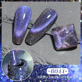 Qfdian Transparent Cat Eye Gel Nail Polish 10ml UV Nail Art Semi Permanent Hybrid Varnishes Magnet SPAR Lacquer Gel Vernis Soak