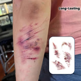 Qfdian  Realistic Temporary Tattoo Stickers Suitable for Women & Men Waterproof Long Lasting Body with Easy Application & Removal