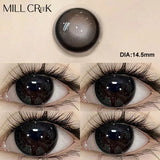 Qfdian 1 Pair Myopia Colored Contact Lenses Natural Look Pupils Beauty Color Lens Eyes Contacts Cosmetics For Women Colour Makeup