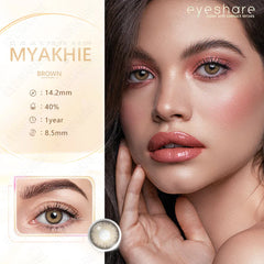 EYESHARE 1Pair Natural Color Contact Lenses for Eyes Gray Contact Lens Yearly Blue Contact Lens Cosmetic Colored Eye Contacts