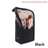 Qfdian  storage box organizer suitable for holiday bedroom series 1 pieces upright makeup brush holder box - portable and easy to use,