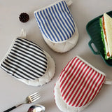 Qfdian  Gloves Tray Dish Bowl Holder Oven Hand Clip 1PC Cotton Anti-scalding Oven Gloves Mitts Potholder Kitchen Duckbill Shape Cotton