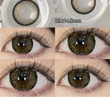 Qfdian 1 Pair Natural Contact Lenses for Eyes Myopia Prescription Fashion Eyes Color Lenses Makeup Beauty Yearly Fast Shipping