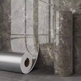 Qfdian 1 roll 40cm thick foam bedroom wallpaper marble imitation ceramic tile self-adhesive wallpaper kitchen oil proof wall sticker