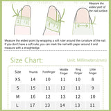 Qfdian 10Pcs Handmade Press On Nails Big Planet Designed Fake Nails with Butterfly Art Glitter False Coffin Nails Diamond Wearable Tips