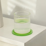 Qfdian Round Gradient Acrylic Coaster