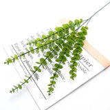 Qfdian Strelitzia / Artificial Butterfly Orchid Green Plant Artificial Flowers