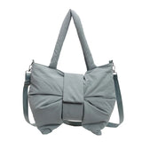 Qfdian  Korean Office Lady Casual Women's Handbags All Match Fashion Y2k Aesthetic Chic Shoulder Bags Sweet Fairy Elegant Underarm Bag
