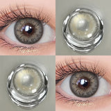 Magister Color contact lenses Gray lenses 1Pair for eyes iris-inspired Colored Lenses Yearly Circle lenses