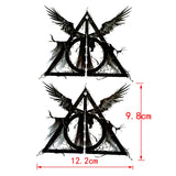 Qfdian  Fallen Angel Waterproof Temporary Tattoo Sticker Tatuajes Temporales Hombre Fake Tattoo Pegatinas Henna Tatoo Art
