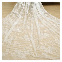 New Lace Table Cloth Retro Mesh Tablecloth White Rectangle Table Cover Wedding Party Decor Picnic Cloth Background Cloth