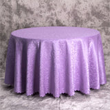Qfdian  Thickened Circular Tablecloth for Hotel Restaurants Suitable for Parties European Jacquard Solid Color Durable Tablecloth Pad