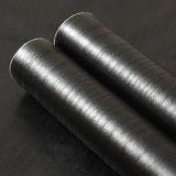 Qfdian 40CM X 1M Thickened Anti Fouling Waterproof Wood Grain Self-adhesive PVC Modern Furniture Decorative Wallpaper