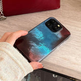 Qfdian Korea Advanced Feeling IMD Mobile Phone Back Cover Fall Protection Case for iPhone 16 15 14 13 12 Pro Max Soft Silicone Bumper