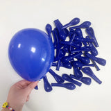 Qfdian  112Pcs Royal Blue Balloon Arch Garland Kit Graduation Decor Boy Birthday Party Ballon Arch Baby Shower Decoration Wedding Globos