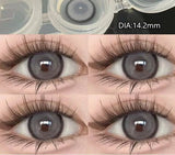 Qfdian 1 Pair Natural Contact Lenses for Eyes Myopia Prescription Fashion Eyes Color Lenses Makeup Beauty Yearly Fast Shipping
