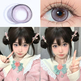 YIMEIXI 10Pcs Daily Color Contact Lenses for Eyes With Diopters High Wearing Comfort Natural Korean Beauty Pupils