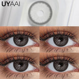 Qfdian  Contact Lenses NEW Makeup Colored Pupils Cosmetics Color Contacts Lenses Brown Natural Pupils Black Lens Beauty Green Lens