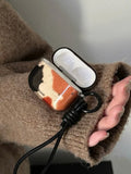Qfdian  Retro Amber Contrasting Color Suitable For Airpods Protective Case Pro Protective Case Airpods S3 Headphone Case Airpods S2
