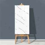 Qfdian 30cmx60cm Wallpapers Home Decor Anti-fouling Waterproof Wallpaper Sticker Kitchen 3D Ceramic Tile Decoration Bedroom Marble Room