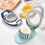 Qfdian Multifunction Egg Slicers Section Cutter Divider Plastic Egg Splitter Cut Egg Device Creative Egg Cutter Tools Kitchen Gadget