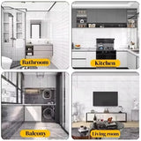 Qfdian 1 roll 40cm thick foam bedroom wallpaper marble imitation ceramic tile self-adhesive wallpaper kitchen oil proof wall sticker
