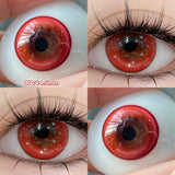 Qfdian  Blue Contact Lenses for Eyes Fashion Color Pupils Beauty Green Lenses Natural Eye Color Lenses for Myopia 1 Pair Cosplay