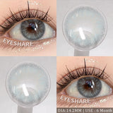 Qfdian NEW 1Pair Natural Colored Contact Lenses For Eyes Beauty pupillents Grey Pupils Brown Contacts New Cosmetic Eyes Makeup