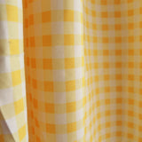 Qfdian  Custom Country Style Grid Curtains for Living Room Bedroom with Hooks Short Drapes for Bay Window and Partition