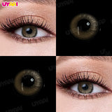 Qfdian  Color Contact NEW Eye Color Lens Makeup Green Eye Lenses Yearly For Eyes Blue Contact Lens Natural Colorcon High Quality