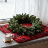 Qfdian  1Pc Artificial Plants Home Room Table Decor Accessories Christmas Wreath Yard DIY Gift Box Scrapbook Tree Wedding Bridal Hotsale