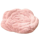 Qfdian  Office Sedentary Artifact Chair Cushion Petals and Flower Are Soft and Cushioned Romantic Rose Shaped Plush Seat Cushion Mat