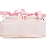 Qfdian  Japanese Preppy Transparent Bow Handbags All Match Chic Y2k Aesthetic Vintage Shoulder Bags Women Simple Casual Ita Bags Trendy